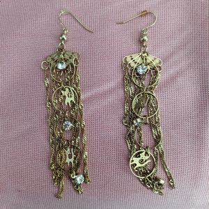 4 pair of Vintage Dangling Earrings